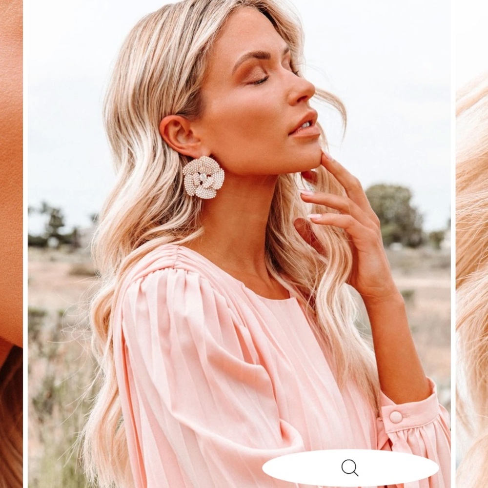 Vici La Flora Earrings NWT